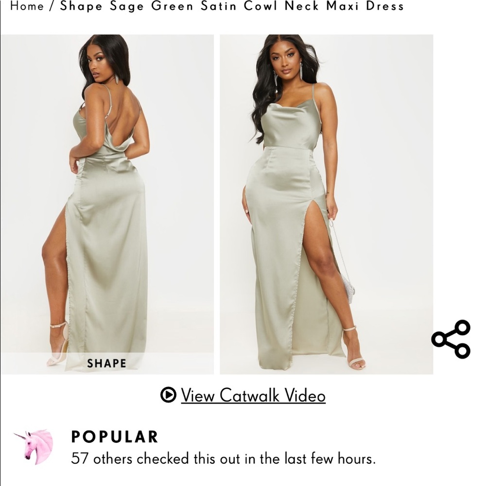 Maxi ciel neck dress